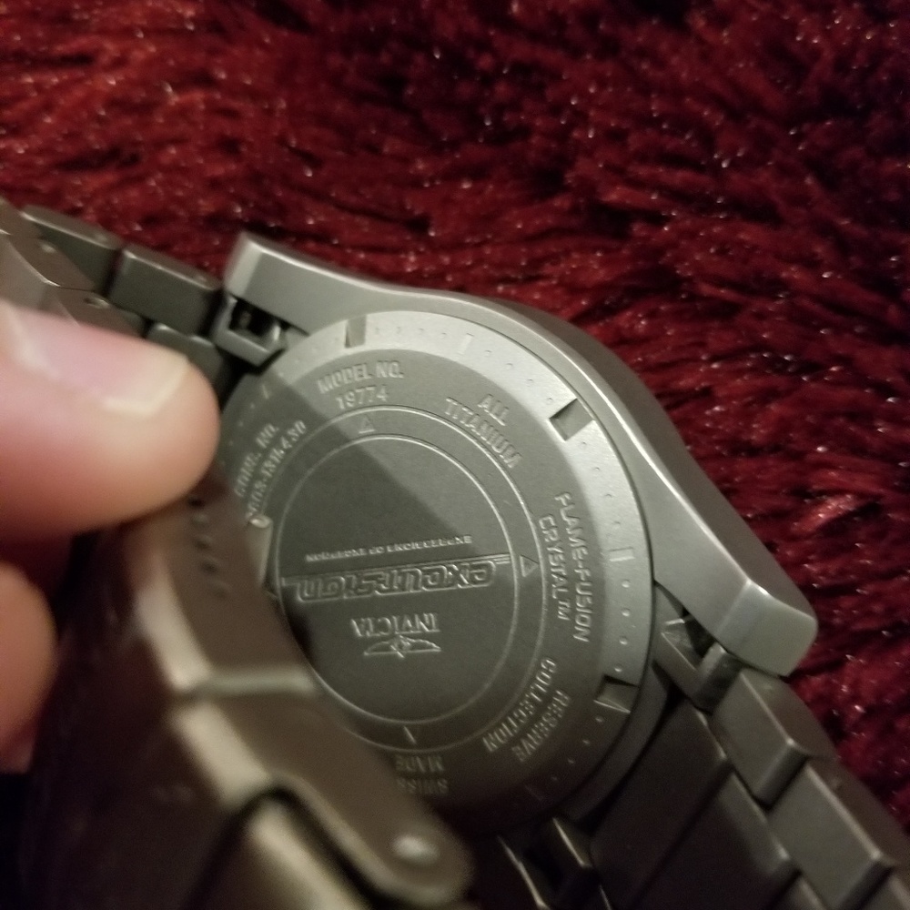 Invicta Reserve Excursion All Titanium Watch! - image 7